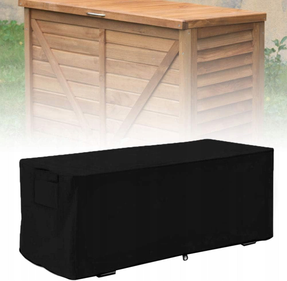 WATERPROOF GARDEN BOX COVER 123x62x55 CM STRONG DURABLE Length 123 cm
