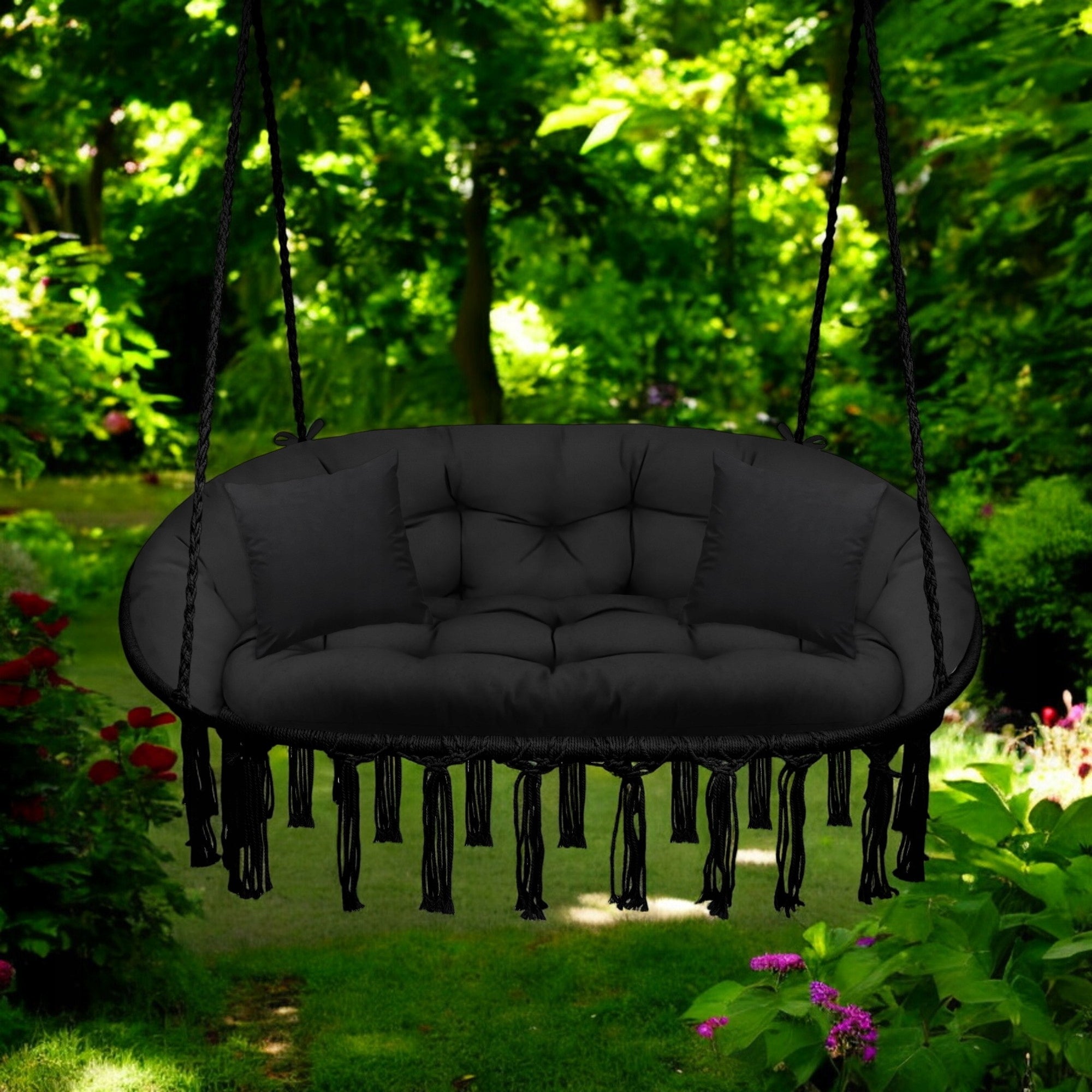 WATERPROOF GARDEN CUSHION FOR SWING HANGING DOUBLE BENCH EAN (GTIN) 5902340699317