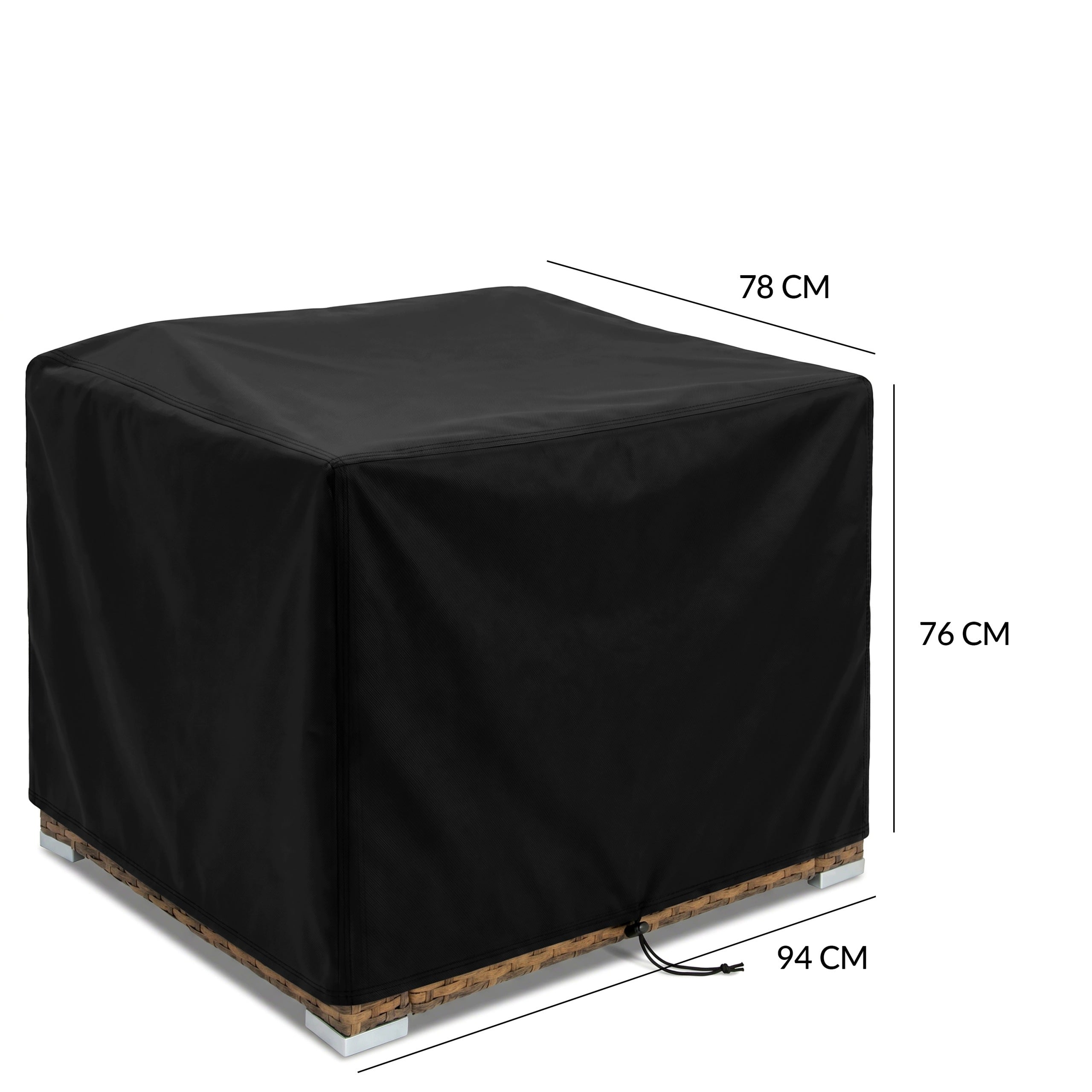 WATERPROOF GARDEN FURNITURE COVER 76x94x78 CM STRONG DURABLE XXL Manufacturer DOMAREX