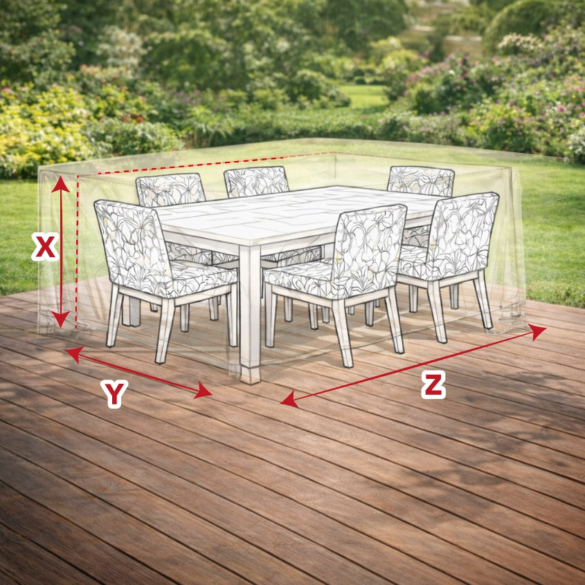WATERPROOF GARDEN FURNITURE COVER Dimension PRICE PER METER Graphite Beige Manufacturer Ferocity