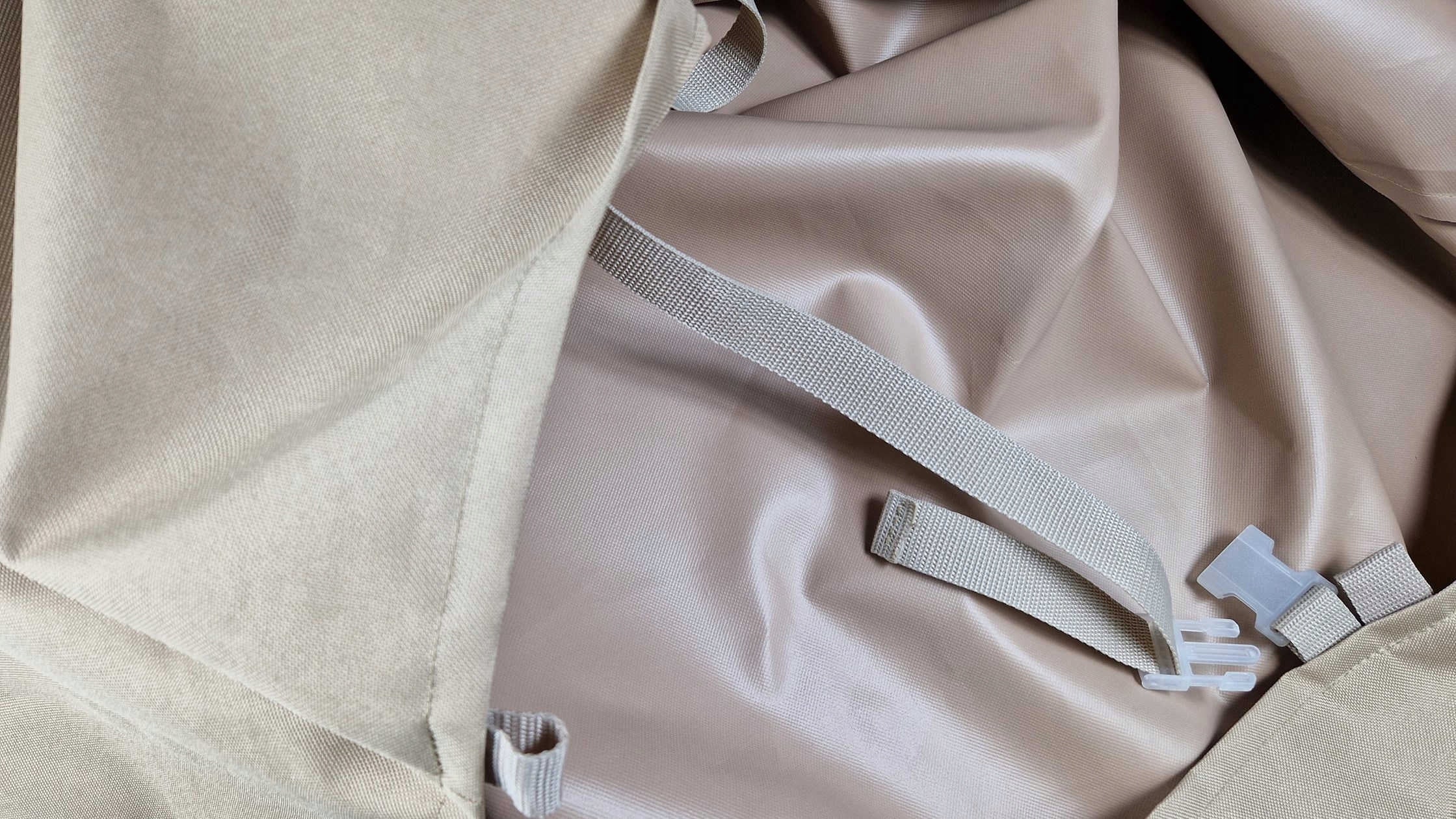 WATERPROOF Garden Chair Cover BEIGE Length 73 cm