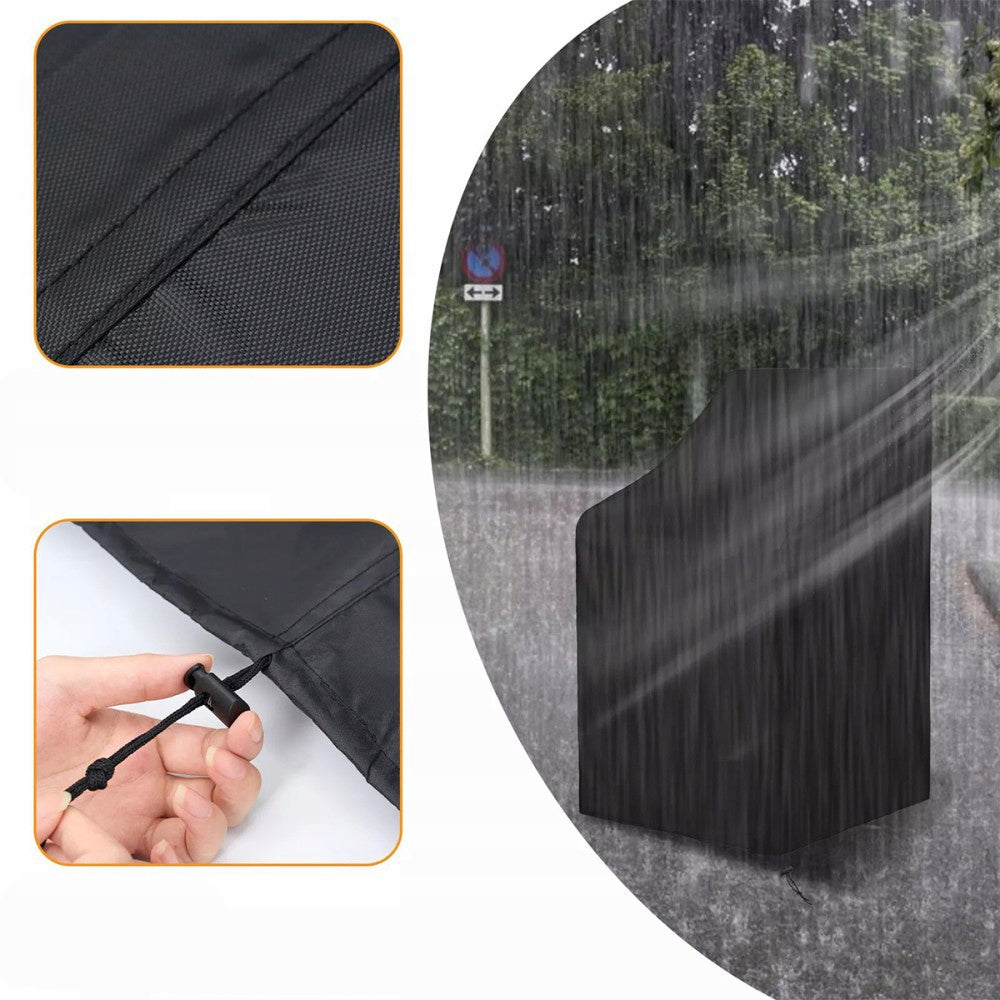 WATERPROOF Garden Chair Cover BLACK Color black