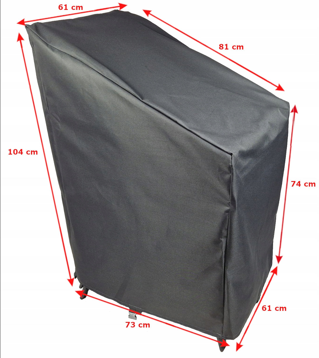 WATERPROOF Garden Chair Cover Grey Product width 61 cm