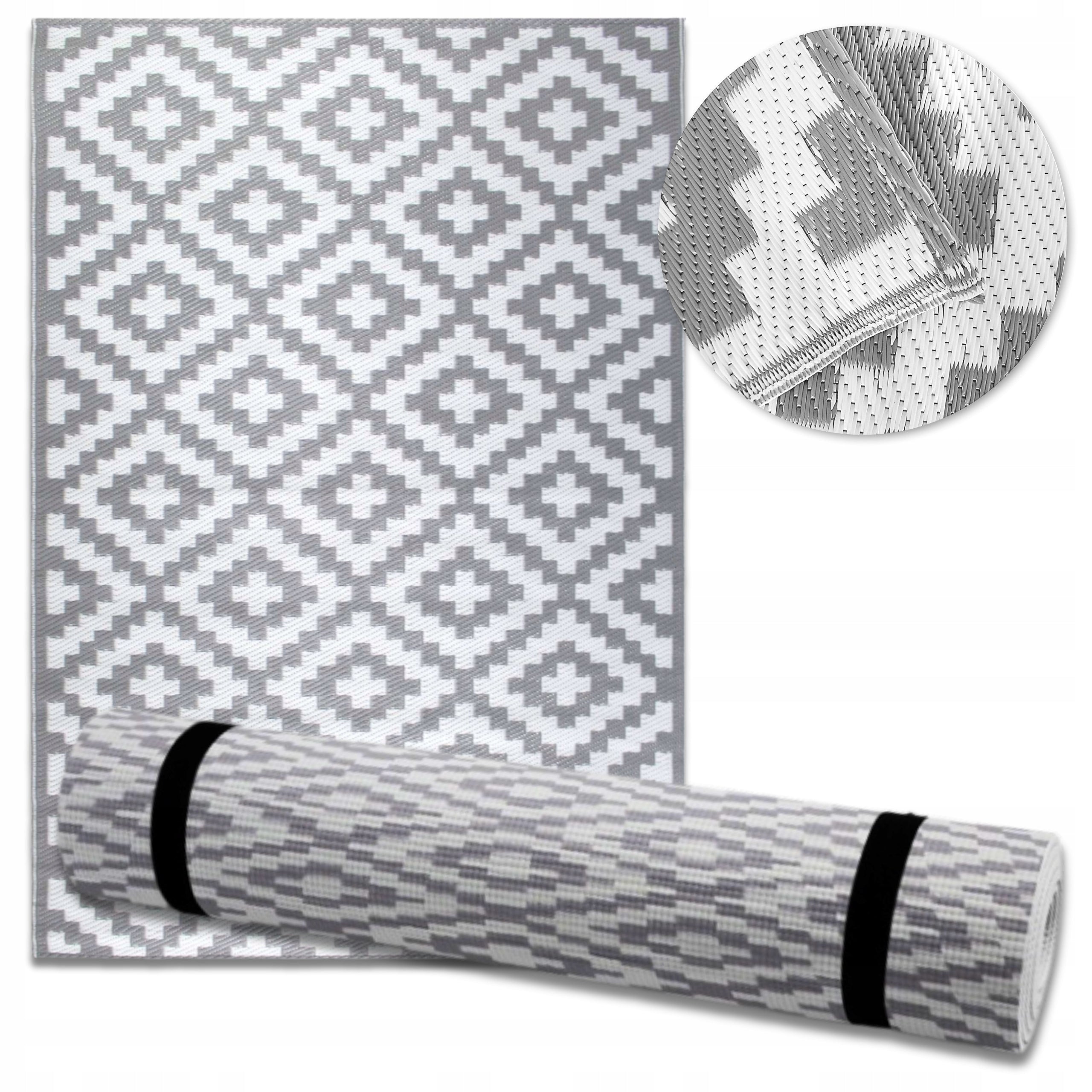 WATERPROOF LARGE OUTDOOR CARPET 180x240 cm TERRACE MAT COLOR SELECTION Manufacturer code Dywan zewnętrzny 180x240