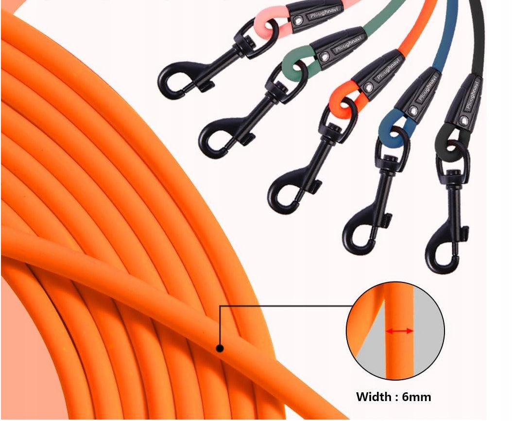 WATERPROOF LEASH FOR DOG TRAINING STRONG 3m Orange Brand no brand