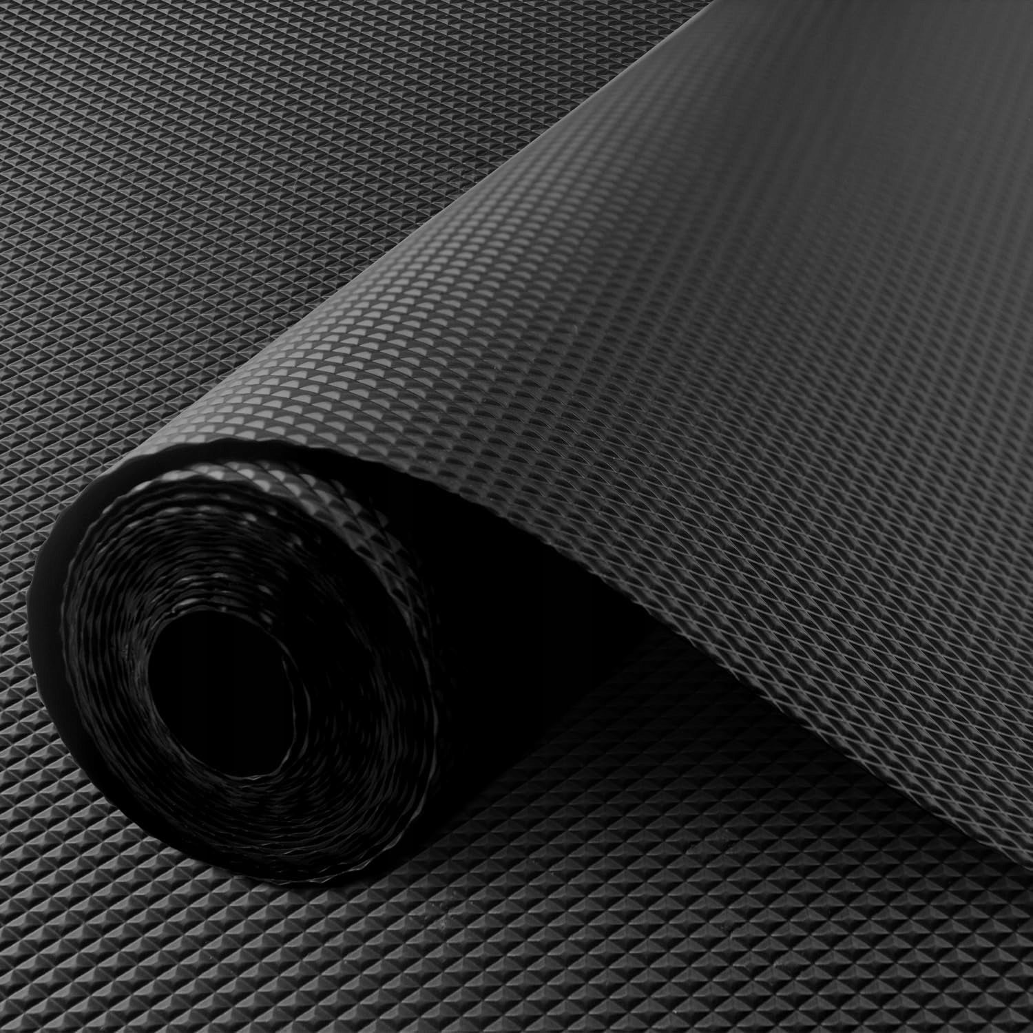WATERPROOF MAT FOR KITCHEN DRAWERS AND SHELVES 60X600CM BLACK Manufacturer code lynker6HG1106BK