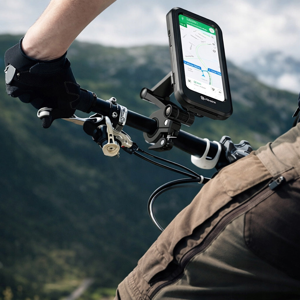 WATERPROOF MOTORCYCLE BIKE HOLDER FOR PHONE SCOOTER ADJUSTABLE Brand no brand