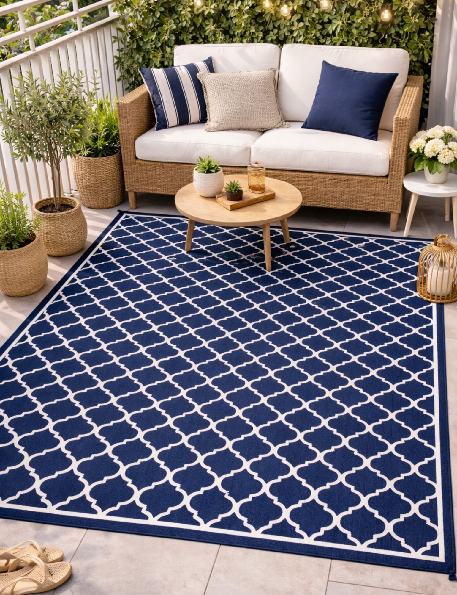 WATERPROOF OUTDOOR CARPET 160x230 TERRACE BALCONY DOUBLE SIDED TERRACE Manufacturer code DYWAN18
