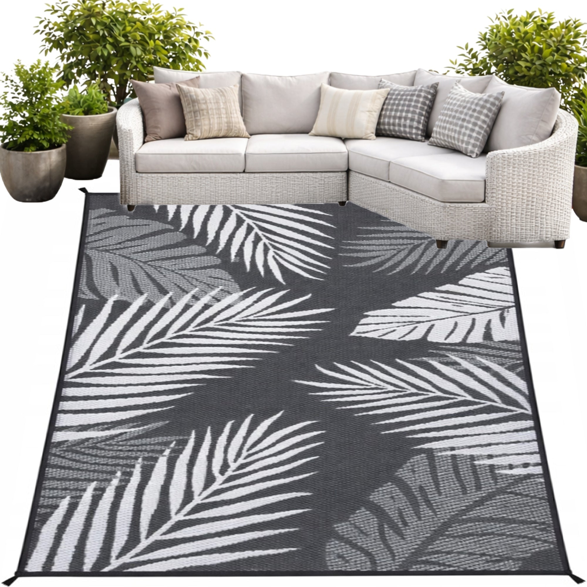 WATERPROOF OUTDOOR CARPET 160x230 TERRACE BALCONY DOUBLE SIDED TERRACE