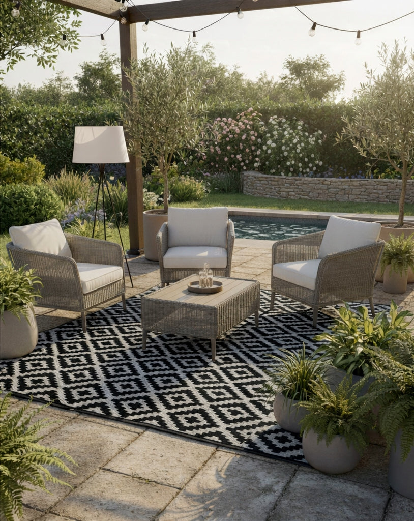 WATERPROOF OUTDOOR CARPET 240x300 TERRACE BALCONY TERRACE DOUBLE SIDED Brand no brand