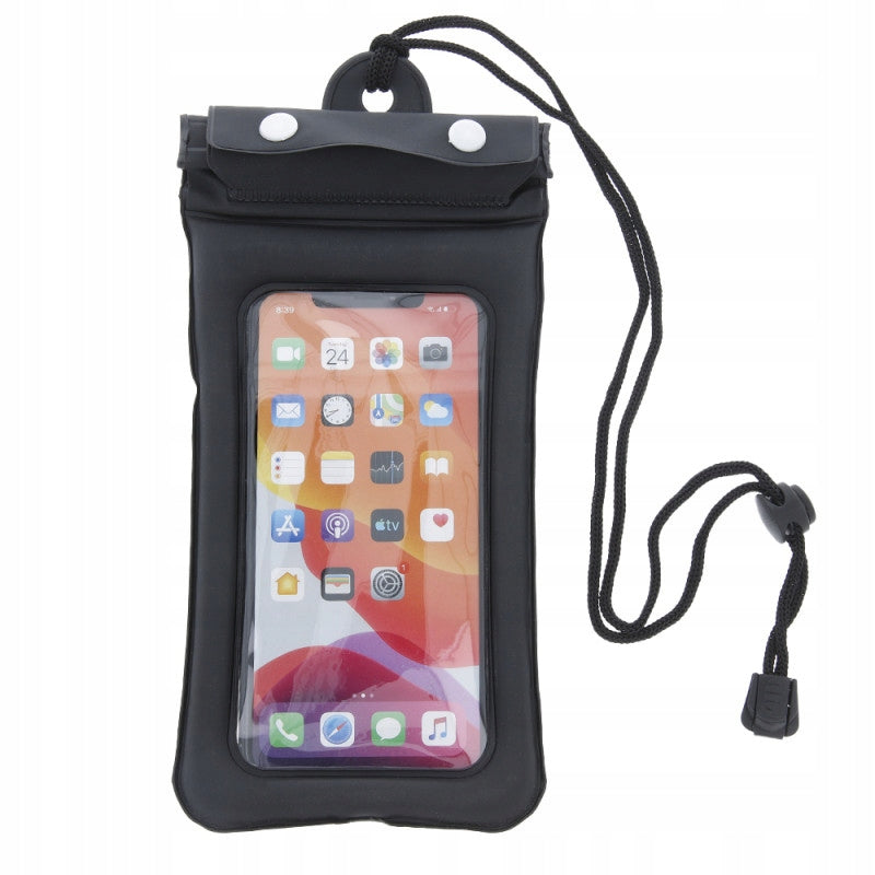 WATERPROOF PHONE CASE FOR BOAT KAYAK BEACHES Color black