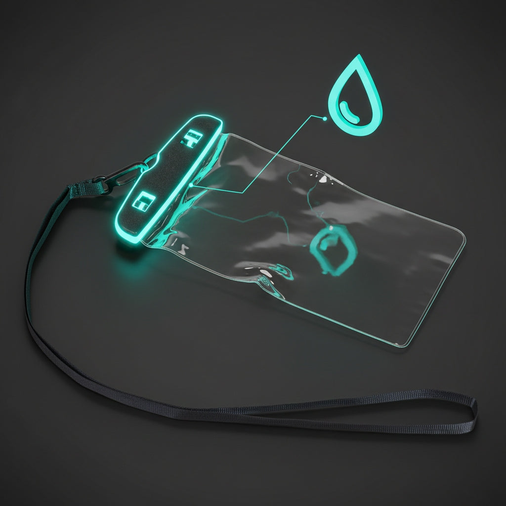 WATERPROOF PHONE CASE NECK BEACHES POOL KAYAK WATERPROOF COVER Capacity (liters) less than 10