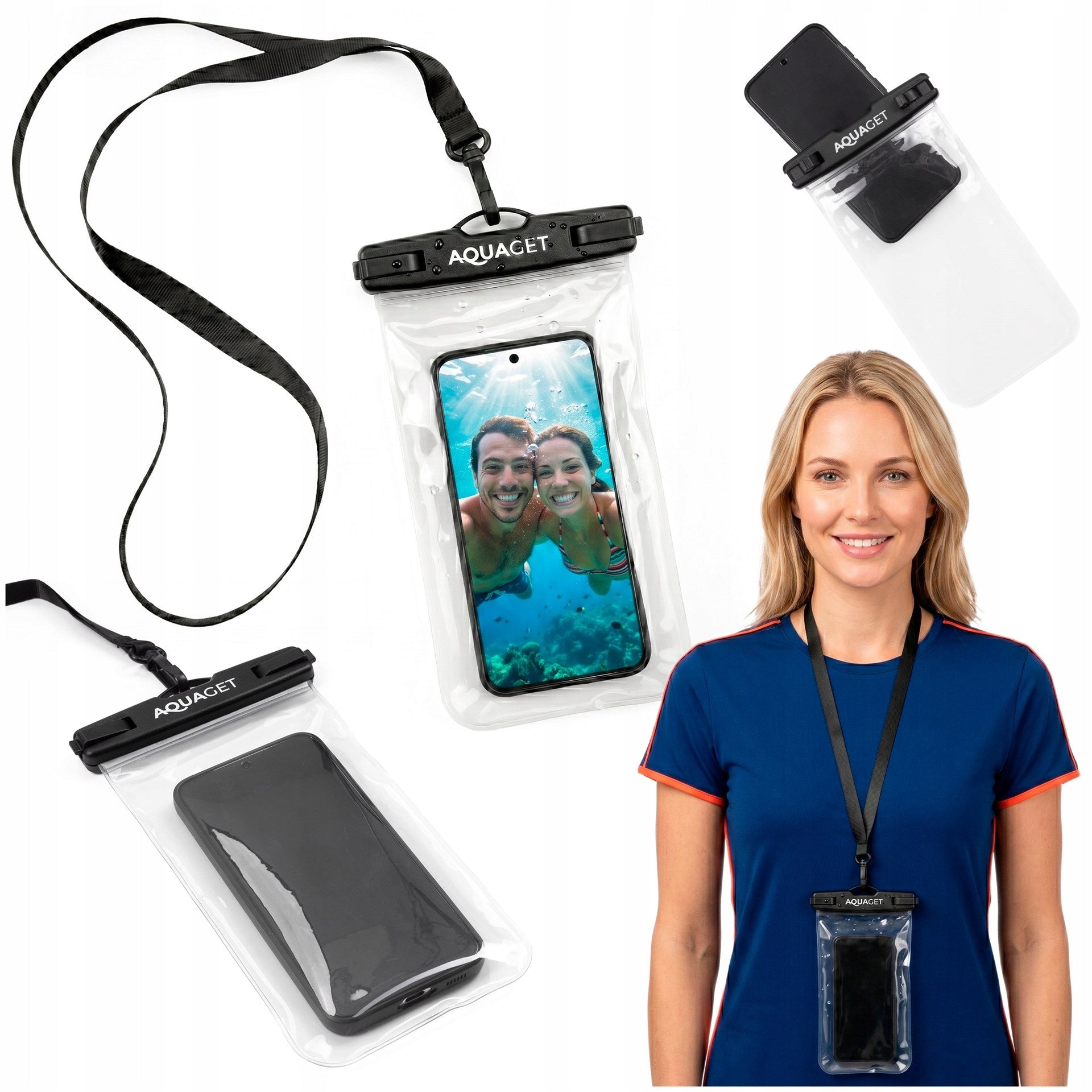 WATERPROOF PHONE CASE beach kayak WATERPROOF Dive COVER
