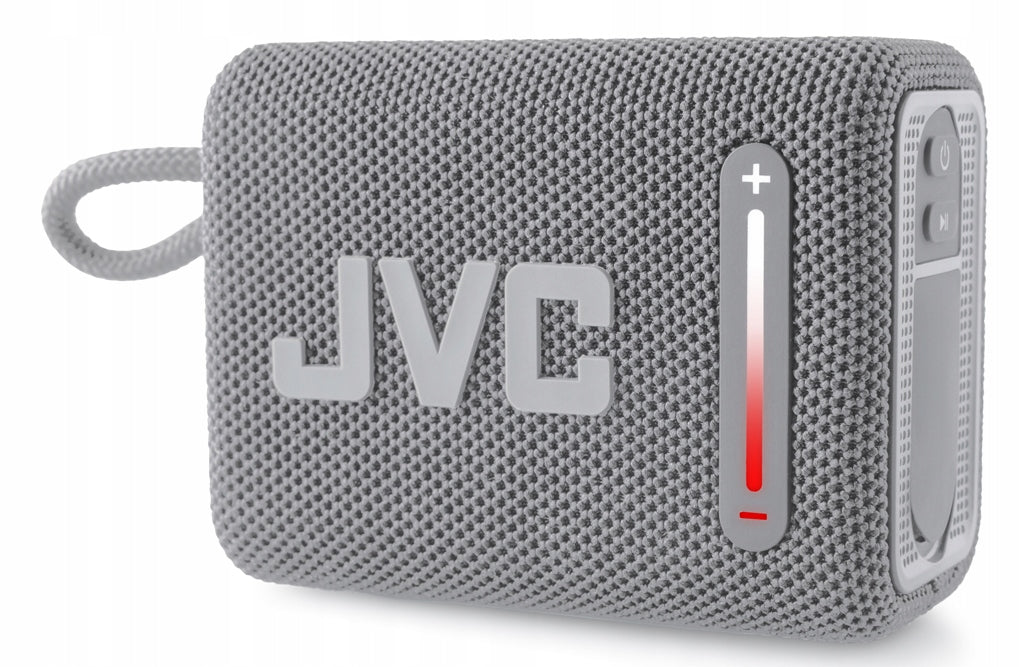 WATERPROOF PORTABLE SPEAKER JVC XS-E114G 5W BT Bluetooth MOBILE BT GREY Packaging status original