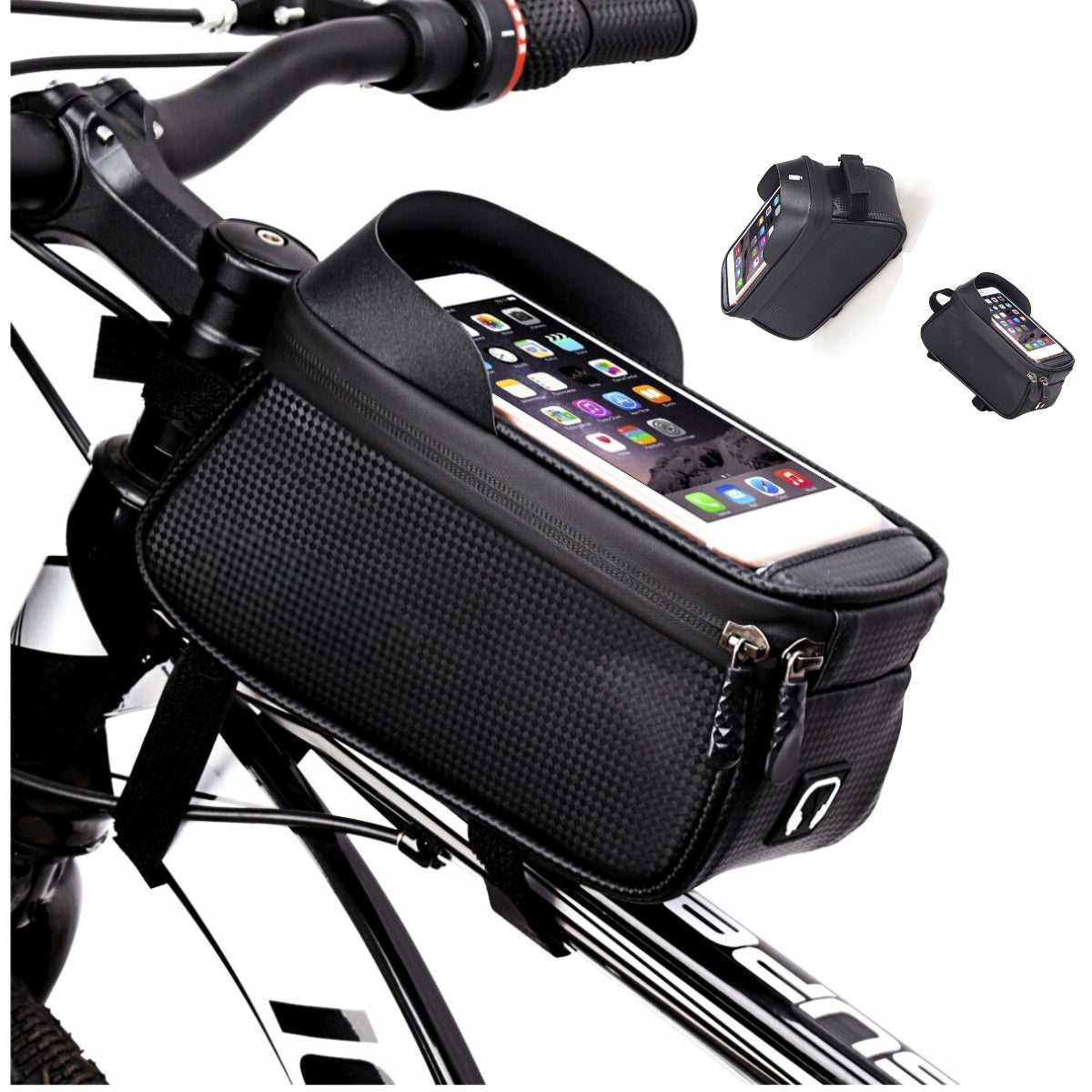 WATERPROOF POUCH BICYCLE BAG PHONE HOLDER STRONG CASE DESIGN