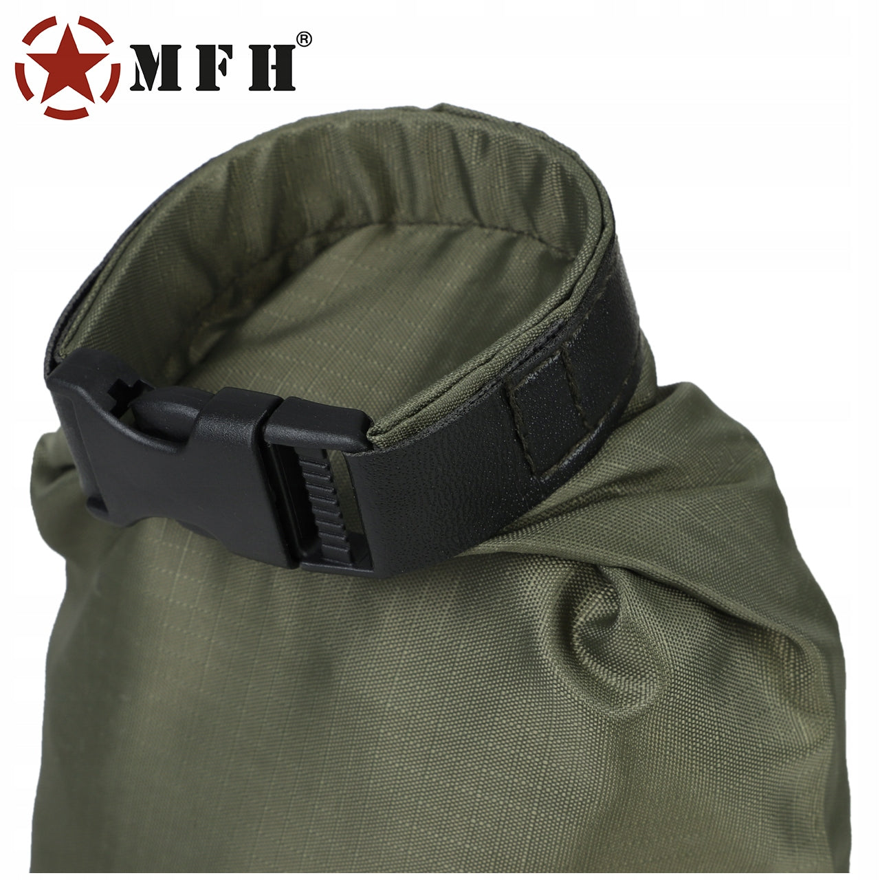 WATERPROOF ROLL-UP BAG MFH DRYBAG 1L OLIVE Manufacturer code 30510B
