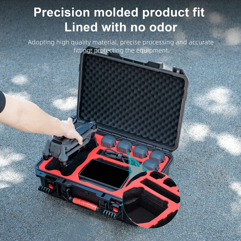 WATERPROOF STORAGE CASE FOR DJI MAVIC 4 PRO CREATOR/FLY MORE COMBO CASE Batteries included no