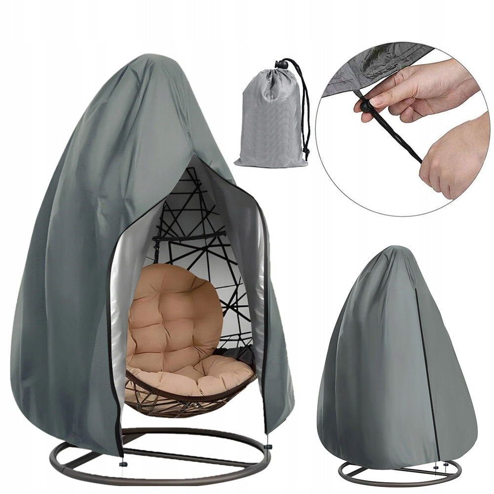 WATERPROOF UNIVERSAL COVER, FOR ARMCHAIR HANGING COCOON SWING UV DUST Packaging status original