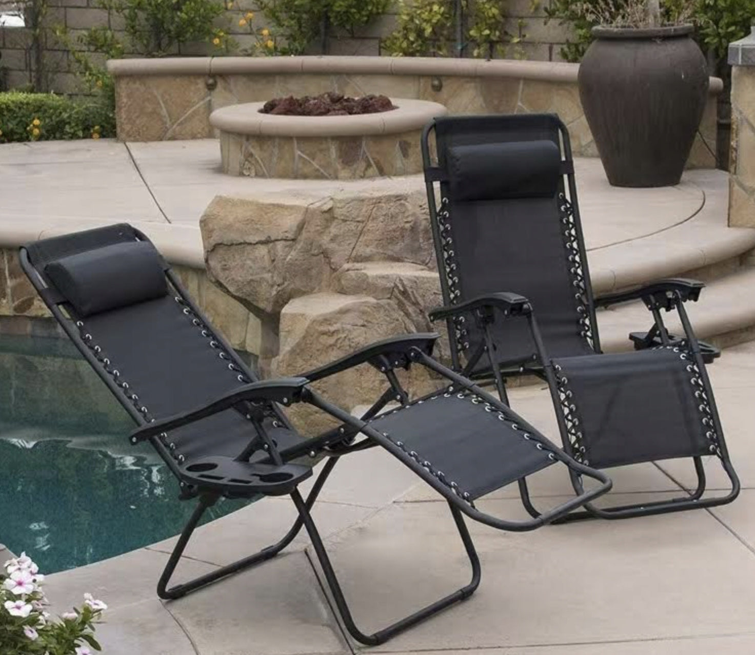 WATERPROOF UNIVERSAL REPLACEMENT MATERIAL FOR SUN LOUNGER BLACK 160x43 CM Manufacturer code 37283