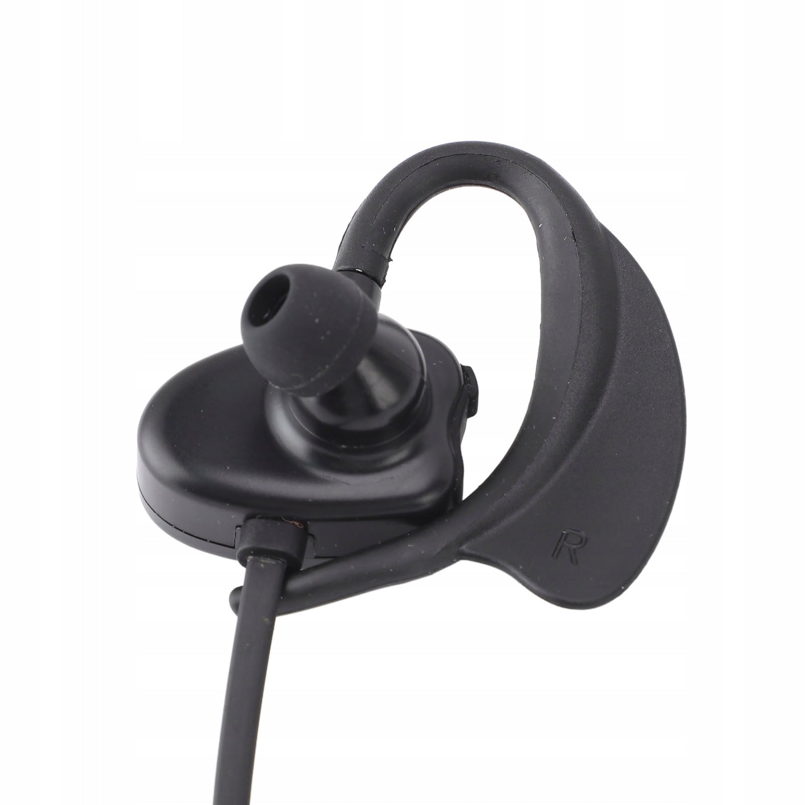 WATERPROOF WIRELESS HEADPHONES SWIMMING HEADPHONES BLACK Batteries included no