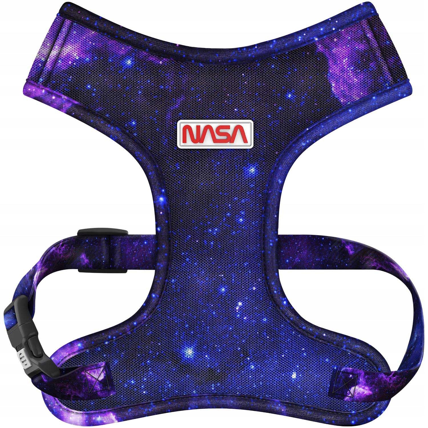 WAUDOG Mesh dog harness breathable with QR address card, pattern "NASA21", L Packaging status original
