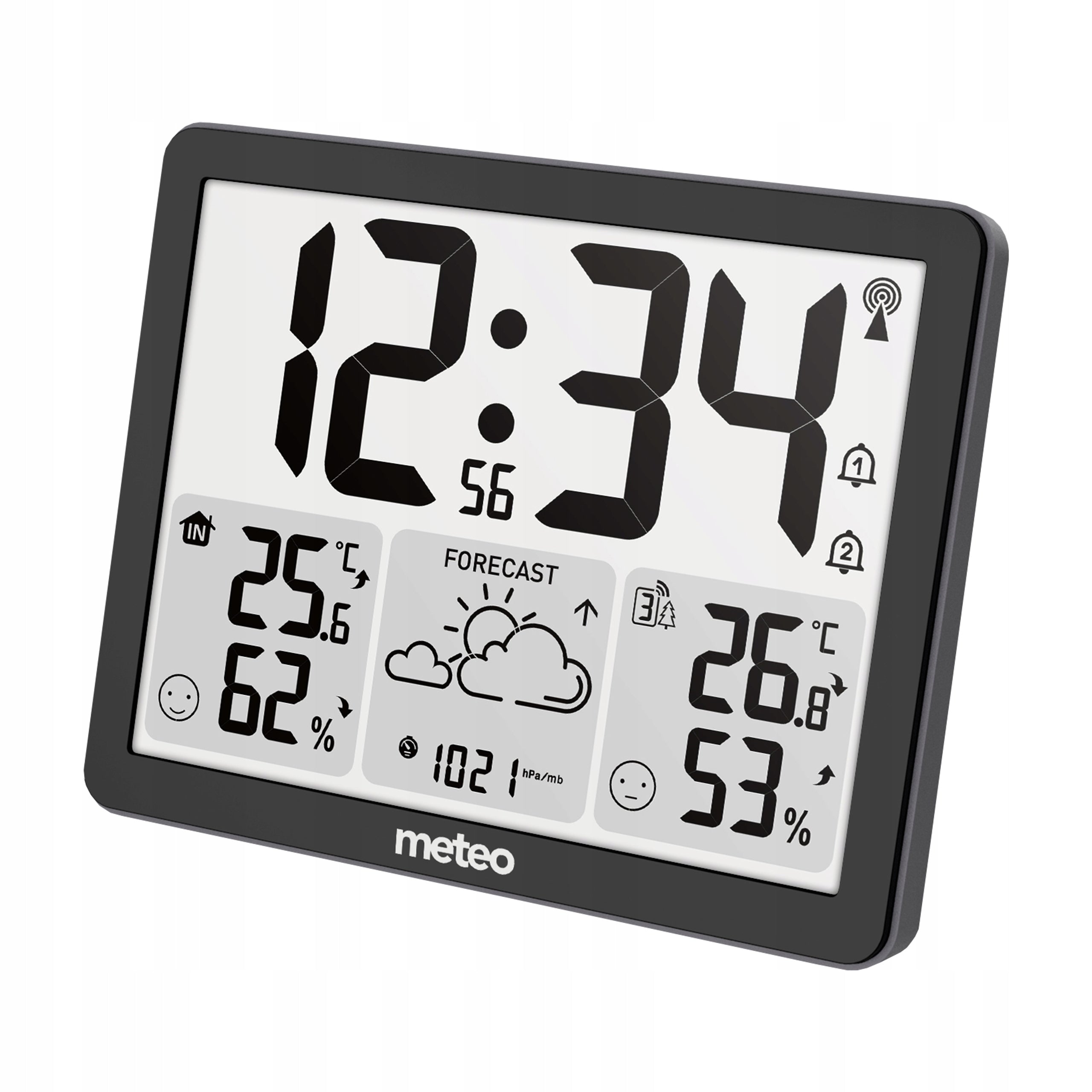WEATHER STATION METEO SP201 WITH WEATHER SCREEN LCD WIRELESS SENSOR Model SP201