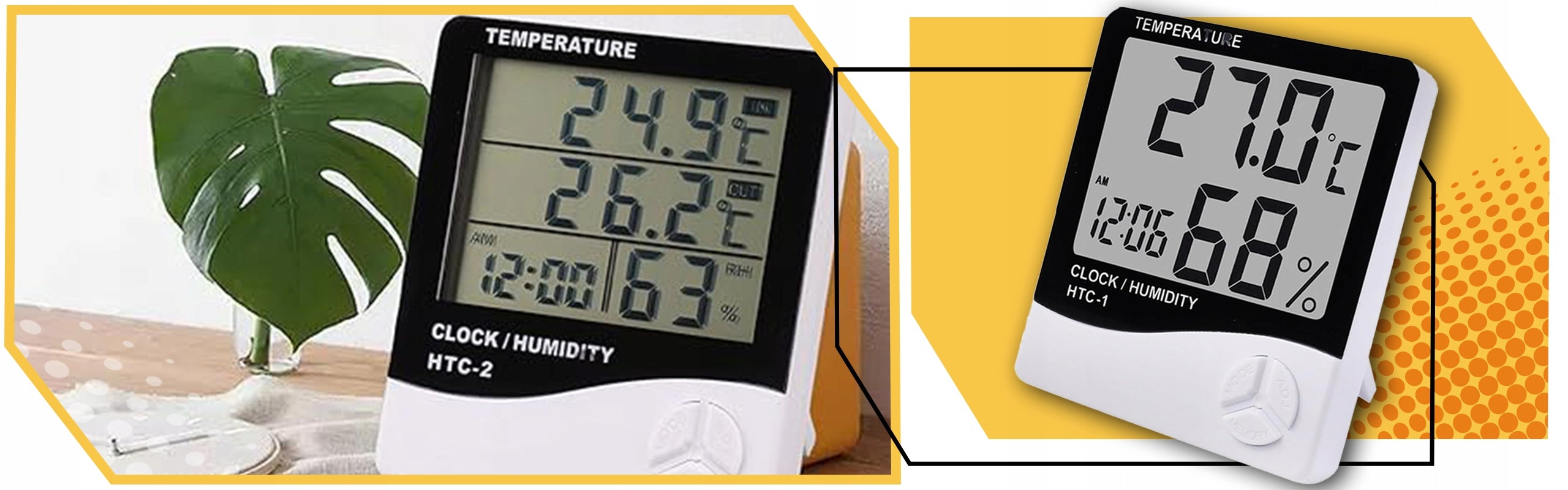 WEATHER STATION THERMOMETER HYGROMETER SENSOR PROBE CLOCK METEO ALARM CLOCK EAN (GTIN) 5906700046926