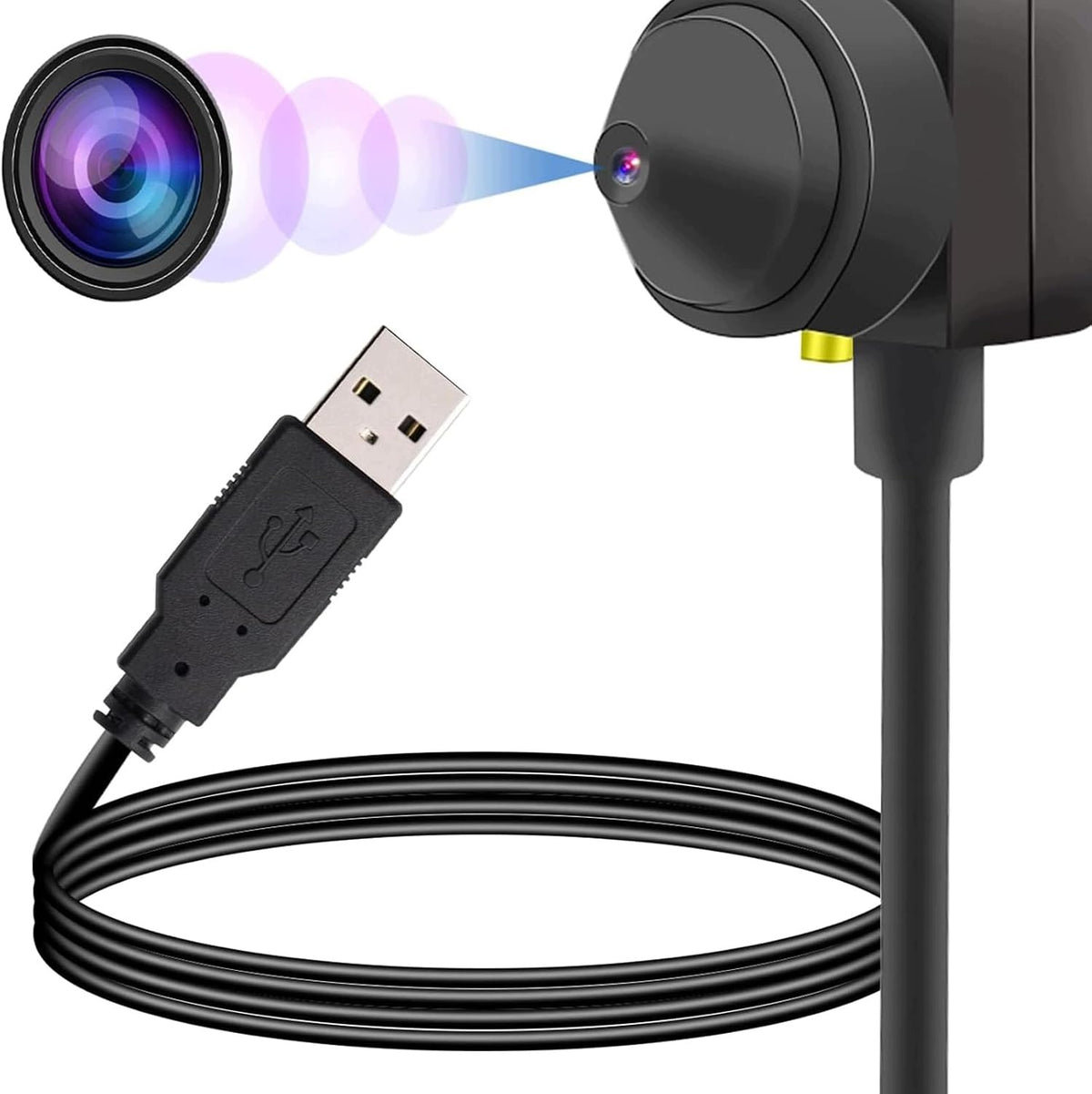 WEBCAM 1080P USB MICROPHONE NOISE REDUCTION EYE TO CAM