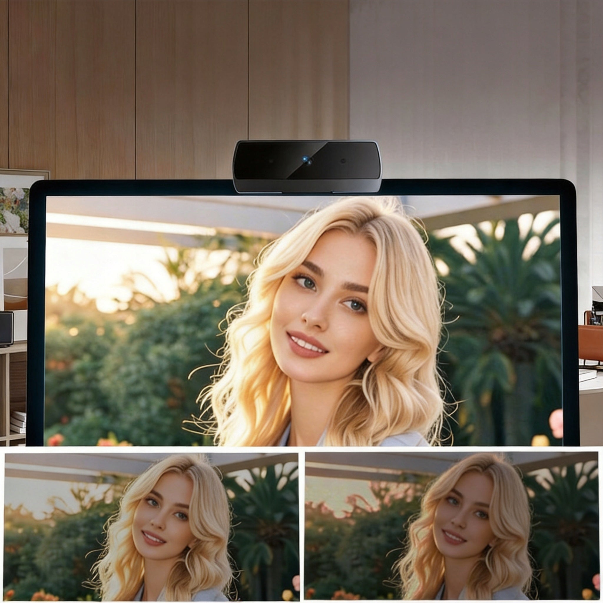 WEBCAM FOR COMPUTER BLACK 1080P MICROPHONE AUTOFOIKUS Brand no brand