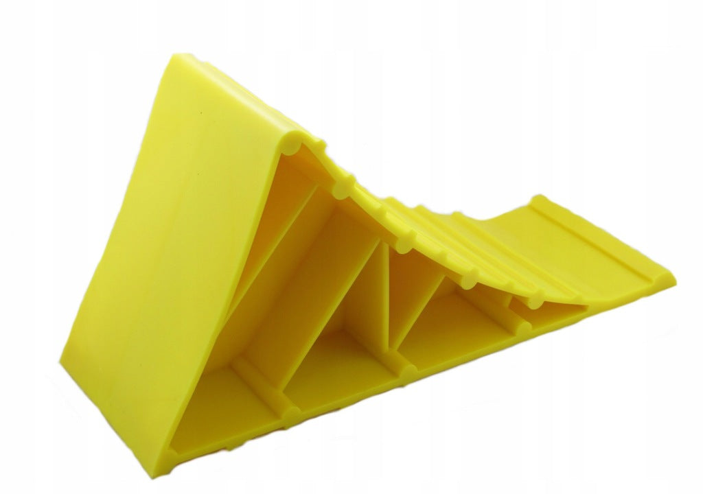 WEDGE UNDER WHEEL LOCK 2 pieces yellow Manufacturer code 2x_kliny żółte KL1