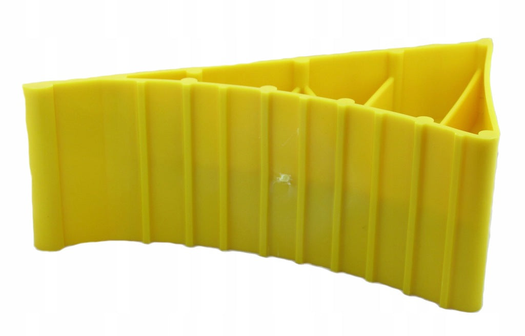 WEDGE UNDER WHEEL LOCK 2 pieces yellow