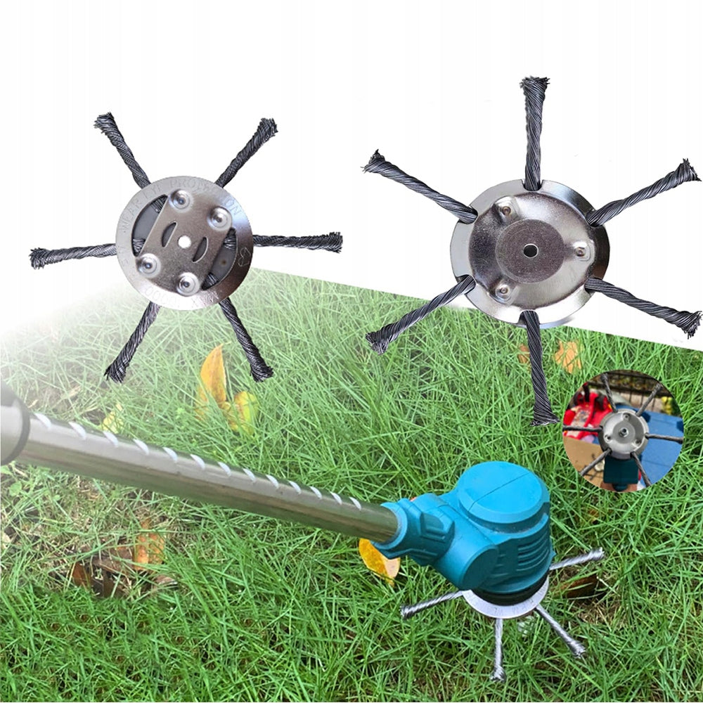 WEED GRASS CUTTING HEAD STEEL WIRE ROTARY BRUSH 15CM 2PCS Manufacturer code 2w1075151