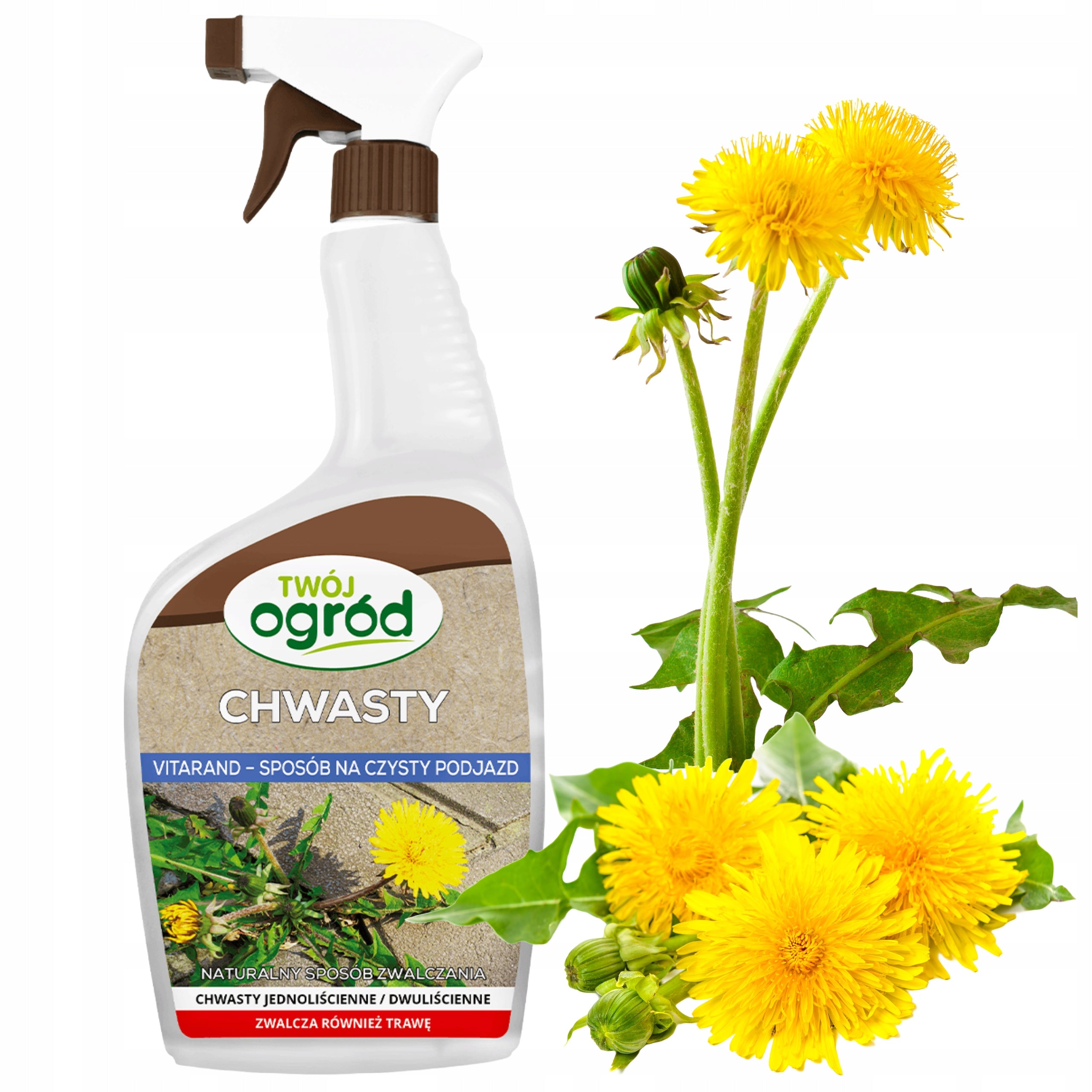 WEED REMEDY VITARAND RTU 2x1L WEED KILLER ON DRIVEWAYS SIDEWALKS Manufacturer code naturalny na chwasty na podjazdach chodnikach