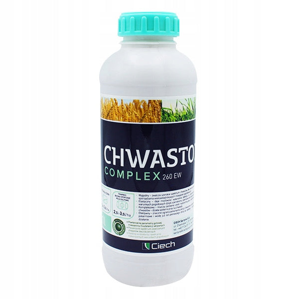 WEEDOX COMPLEX 260EW 1L WEEDS LAWN DANDELION CLOVER KNOTWEED PROFX. Manufacturer code chwsaty w trawniku