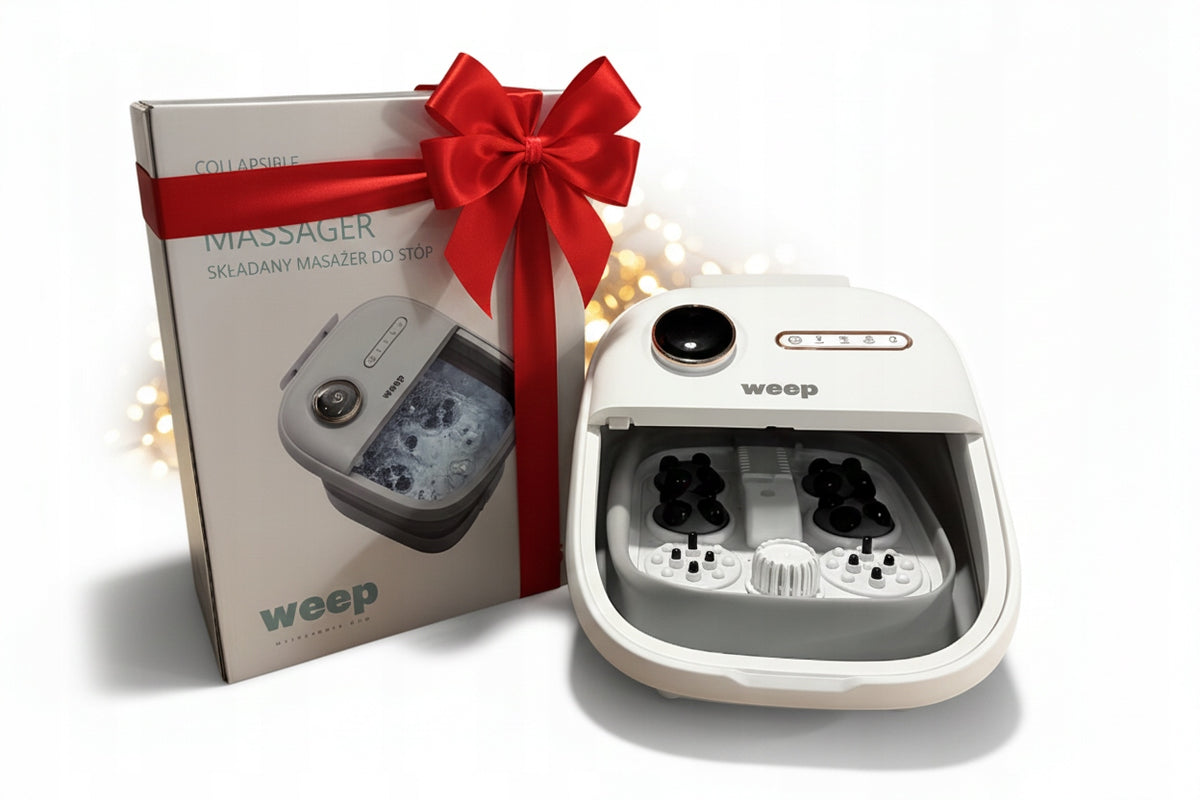 WEEP D5 WATER FOOT MASSAGER FOLDING HYDROMASSAGER HEATING SHIATSU ROLLER
