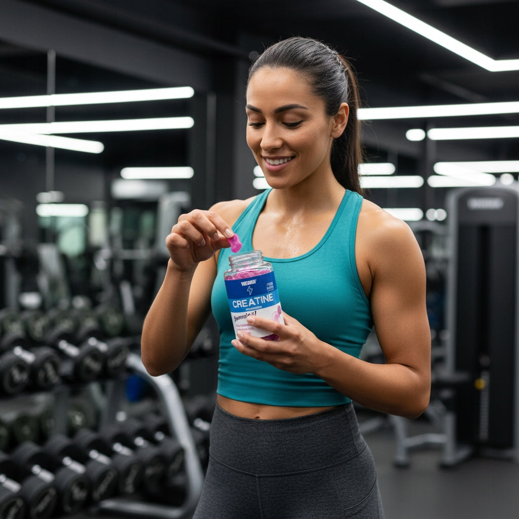 WEIDER CREATINE GUMMIES 66 PCS CREATINE GUMMIES BUBBLEGUM MONOHYDRATE Expiration date at least 1 year from the date of purchase
