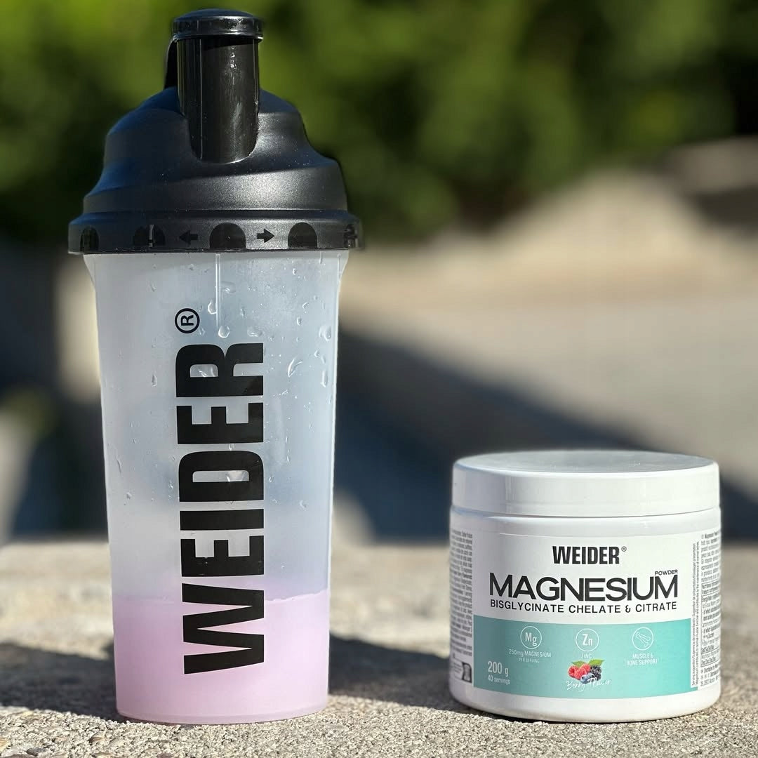 WEIDER MAGNESIUM POWDER CITRATE ZINC CONTRACTIONS MAGNESIUM POWDER 200G BERRY Expiration date at least 1 year from the date of purchase