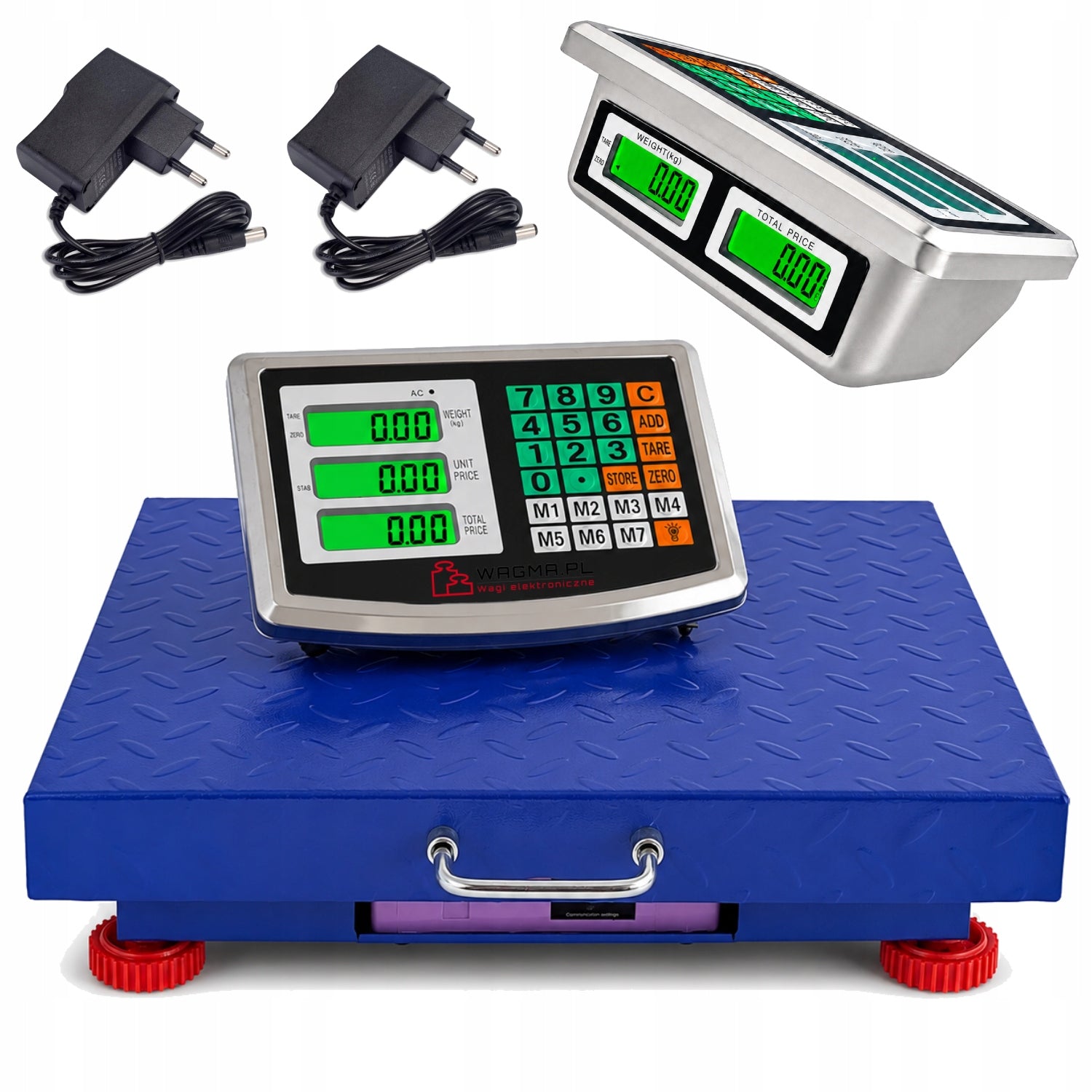 WEIGHT 300 KG 50x40cm WIRELESS ELECTRONIC PLATFORM LCD STORAGE
