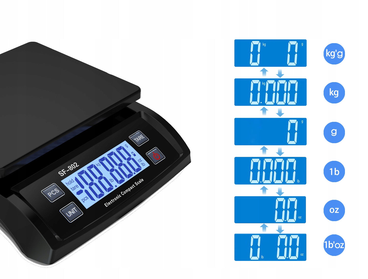 WEIGHT 30KG /1g ELECTRONIC SHOP COUNTING PIECES Packaging status original