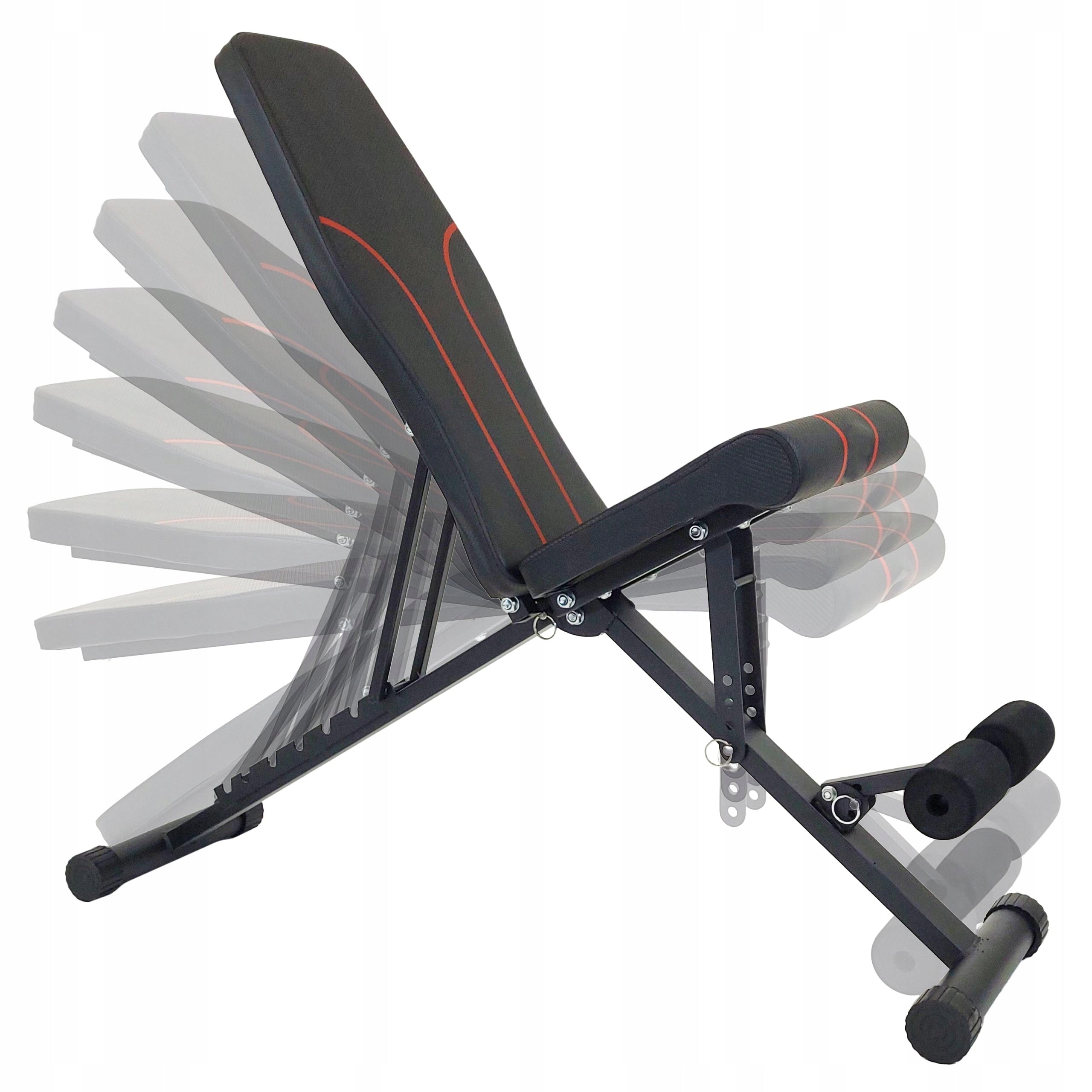 WEIGHT BENCH ADJUSTABLE FOR EXERCISE FOLDING STRAIGHT SLANT BENCH Packaging status original