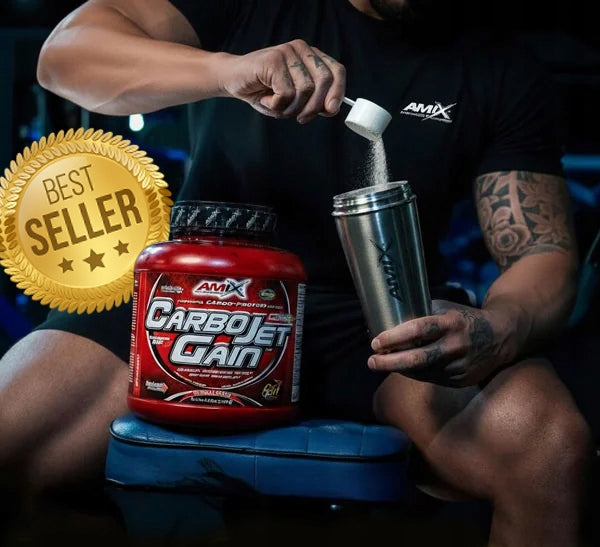 WEIGHT GAIN CONDITIONER, GAINER - Amix Carbo Jet Gain Packaging status original