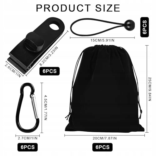 WEIGHTED BAG FOR PAVILION TENTS 6 POCKETS COTTON METAL Manufacturer code Bez marki