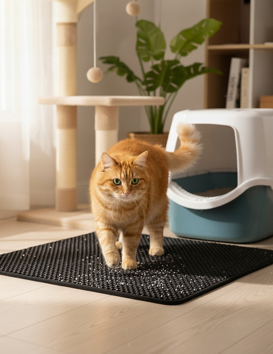 WEISNER Mat4cat | ORIGINAL EVA MAT 60X45 LITTER BOX RUG XL Brand Weisner