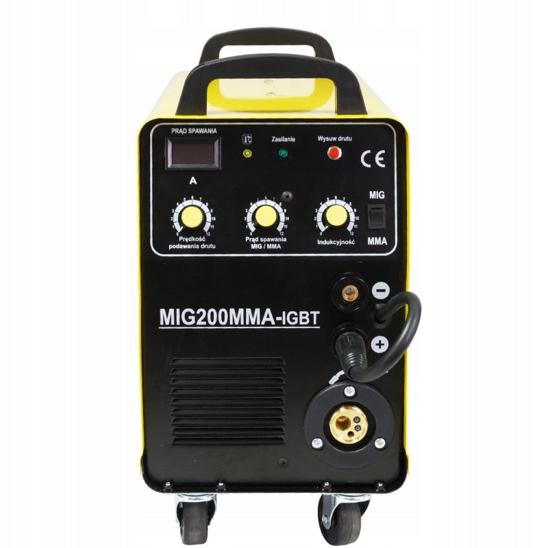WELDER MAGNUM MIG 200 KN MMA 200A MIG/MMA, soldering, set of 3 Manufacturer code U MI 200MMAKN MAPL-15
