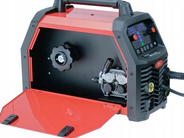 WELDER MIGOMAT TECNOMIG 224 LED 4x4 220A 60% MMA SYNERGY IDEAL+REDUCER Brand IDEAL