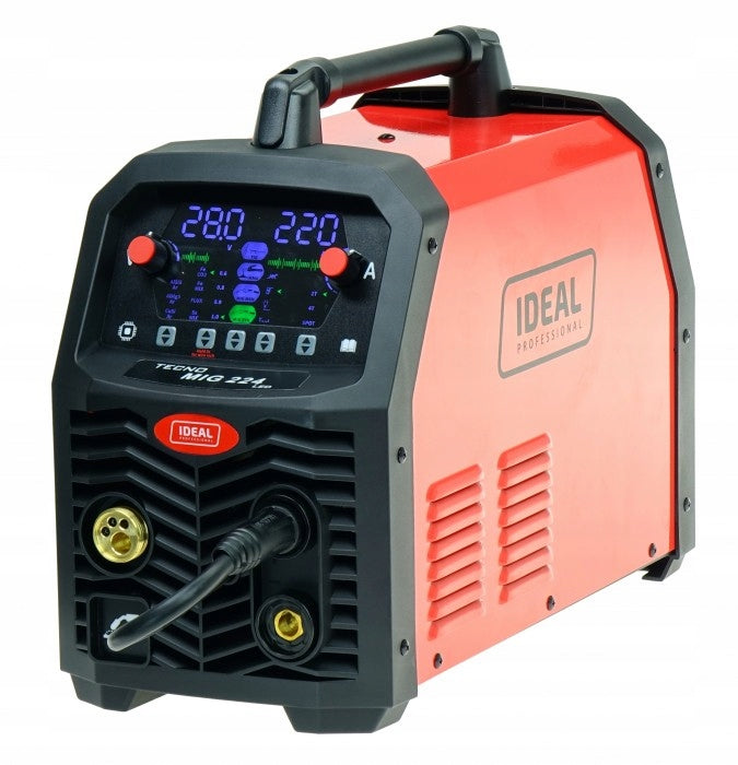 WELDER MIGOMAT TECNOMIG 224 LED 4x4 220A 60% MMA SYNERGY IDEAL+REDUCER Manufacturer code TMIG224LED