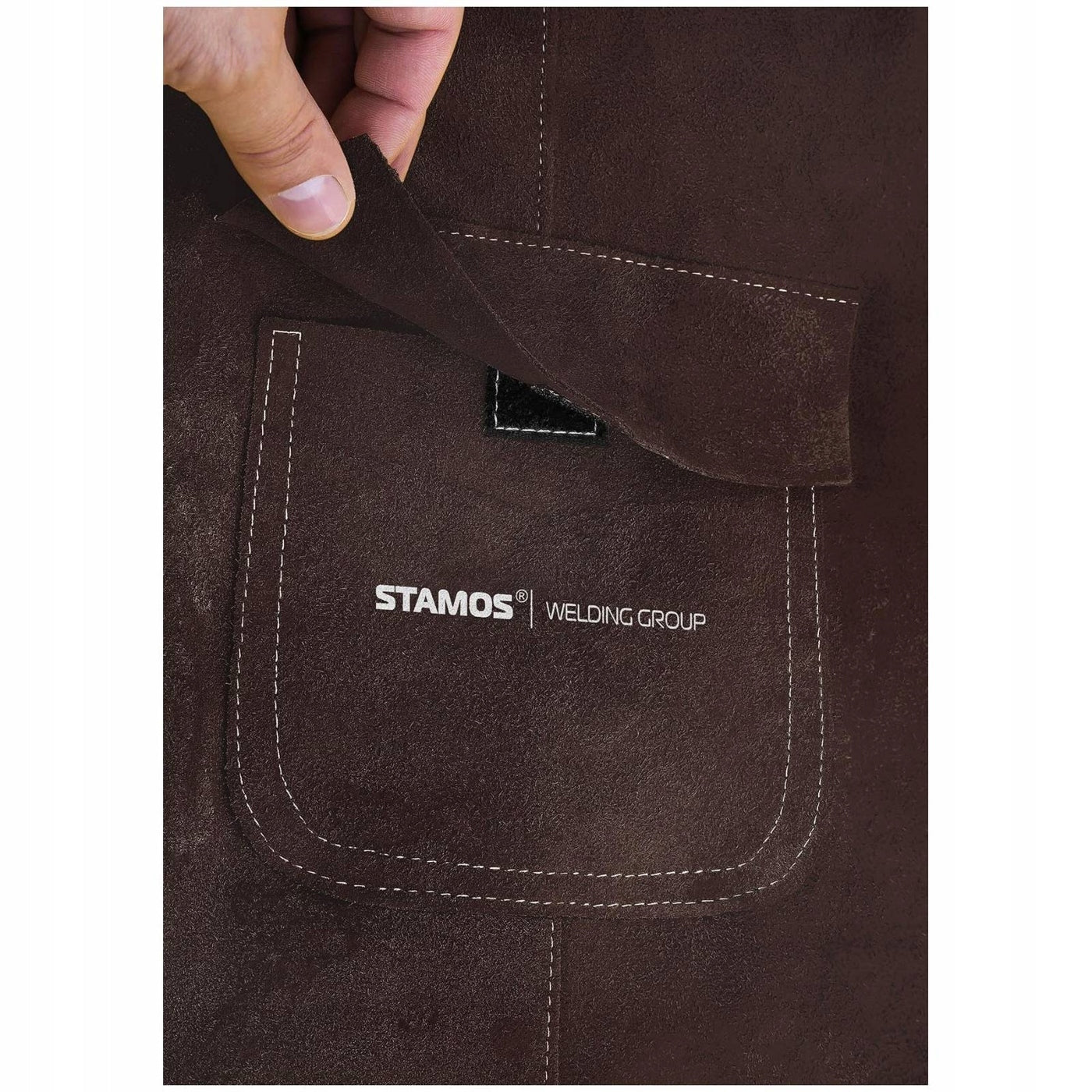 WELDING APRON FLAME RETARDANT SIZE L Stamos Welding SWA03L Packaging status original