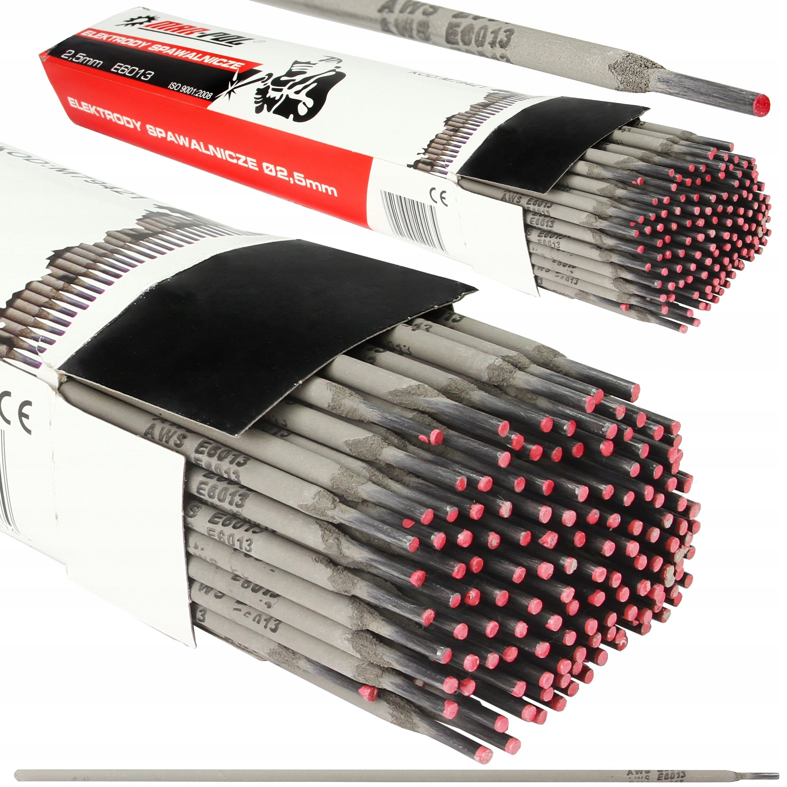 WELDING ELECTRODES 2,5*300mm 2,5kg PINK RUTILE Brand Mar-Pol