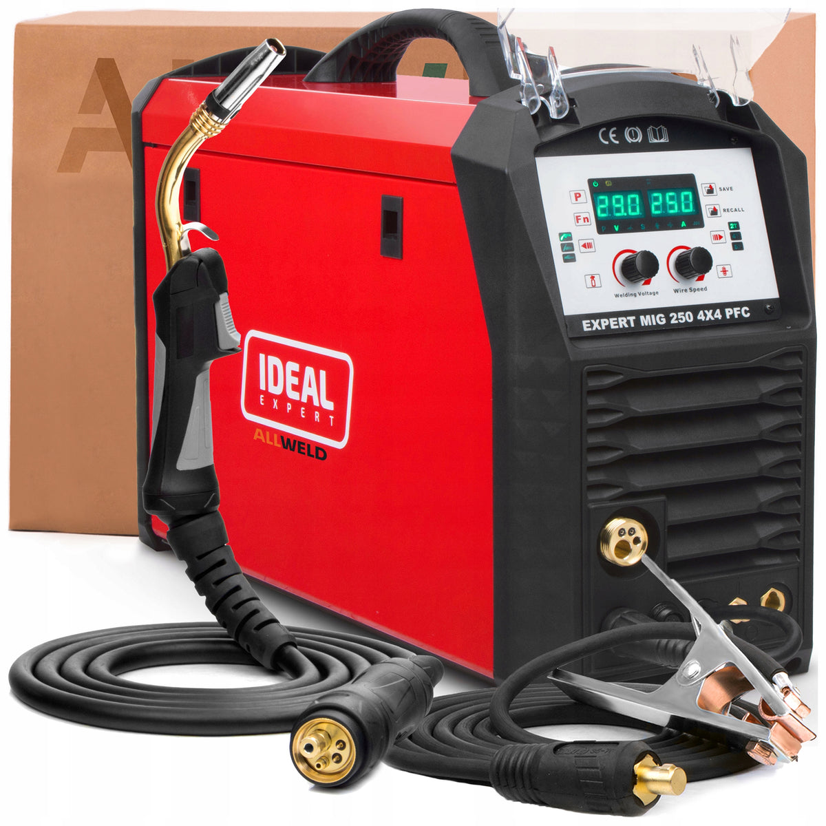 WELDING MACHINE IDEAL EXPERT MIG 250 MMA TIG LIFT 230V 250A SYNERGY SOLDERING Packaging status original