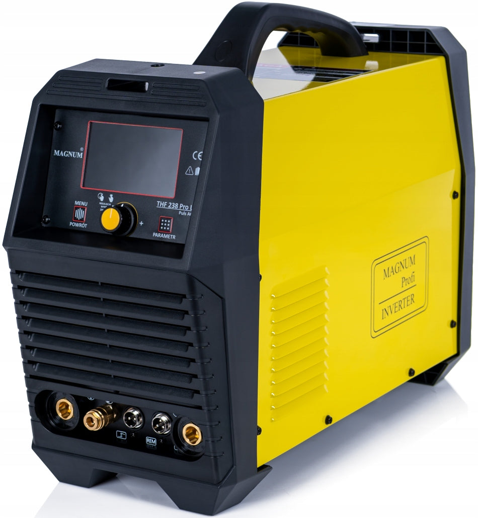 WELDING MACHINE INVERTER TIG HF FOR ALUMINIUM MAGNUM THF 238 PRO LCD V2 PULSE AC/DC Brand Magnum